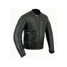PSR Sports BSM-7865 Leather Motorcycle Jacket