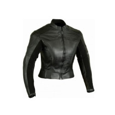PSR Sports GM-178 Women's Black Leather Jacket