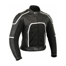 PSR Sports Leather Summer Jacket 172 Black Edition