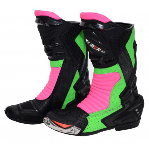 PSR Motorcycle Racing Leather Boots BGP