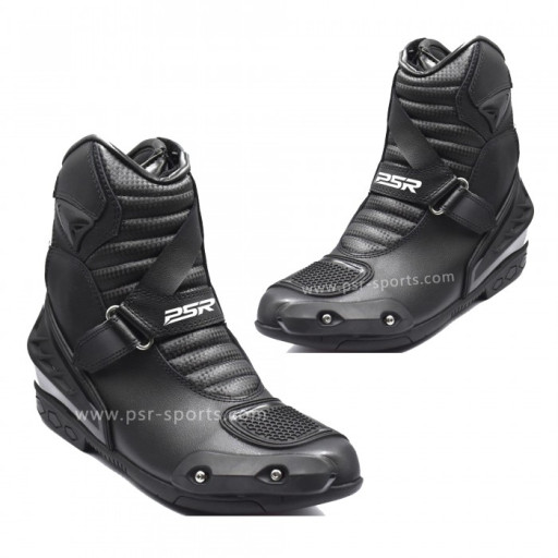 PSR Black Racing Short Boots